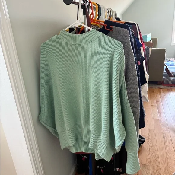 Mint Green Women's Sweater Free People - Picture 1 of 3